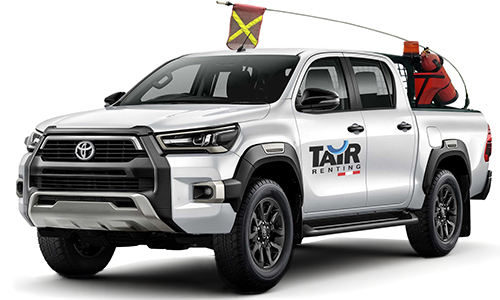 Pickups 4x4 equipadas minería 